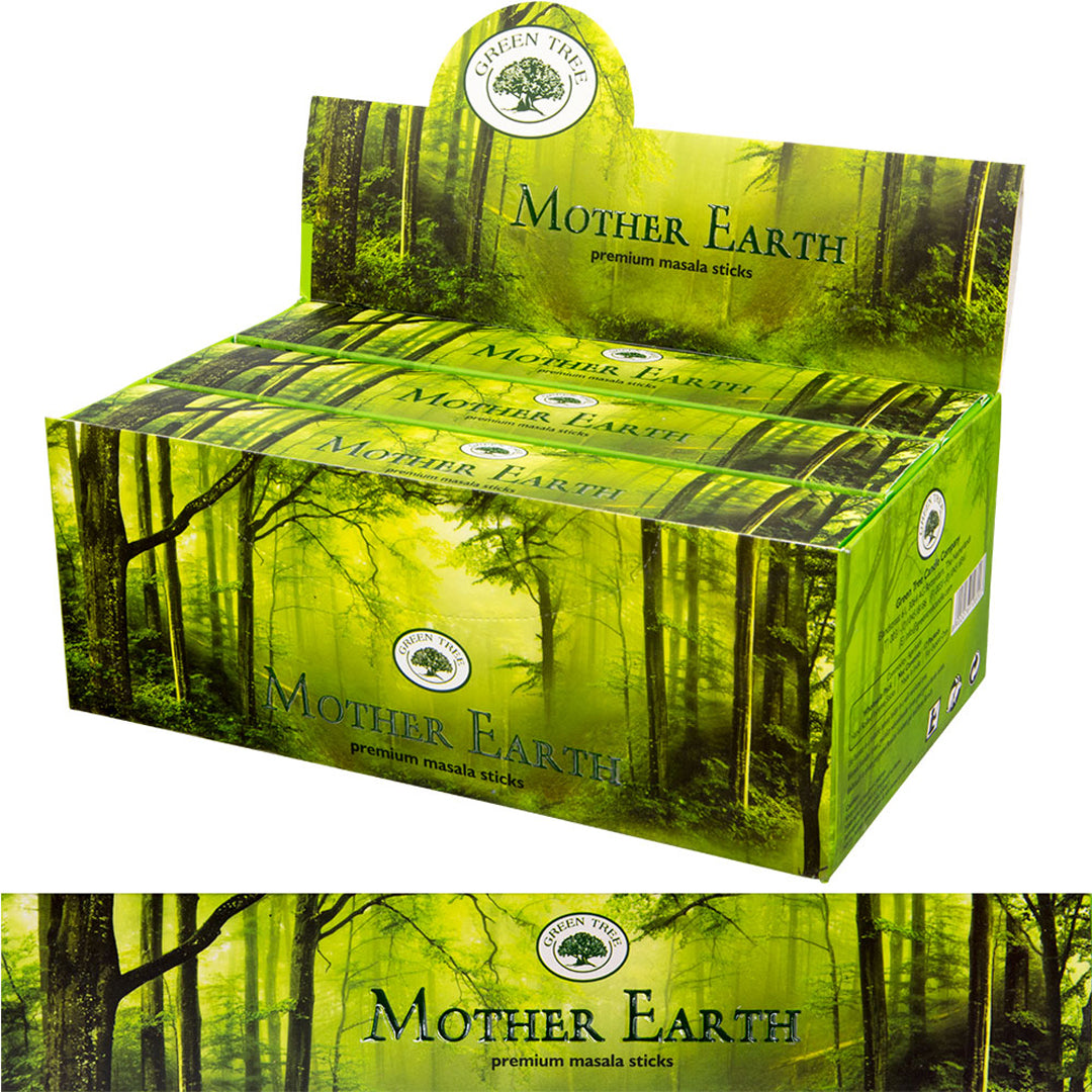Green Tree Mother Earth Incense Sticks 15g