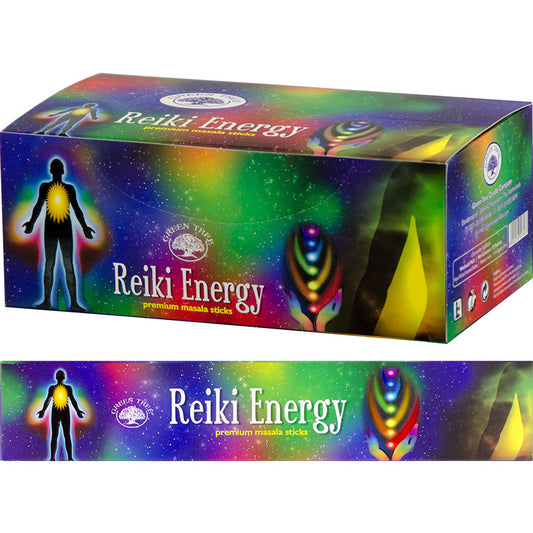 Green Tree Reiki Energy Incense Sticks 15g