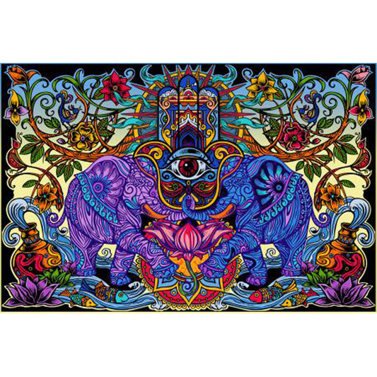 Hamsa Dreams 3D Tapestry