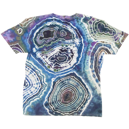 Handmade Geode Tie-Dye T-Shirt XL