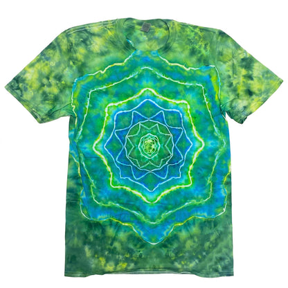 Handmade Mandala Tie-Dye T-Shirt Medium