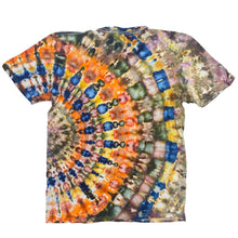 Load image into Gallery viewer, Handmade Side Pleat Tie-Dye T-Shirt Medium
