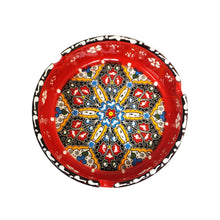 Load image into Gallery viewer, Handpainted Fractal Ashtray - Red
