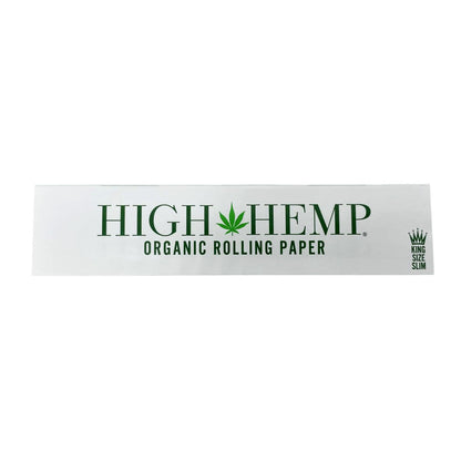 High Hemp King Size Slim Rolling Papers