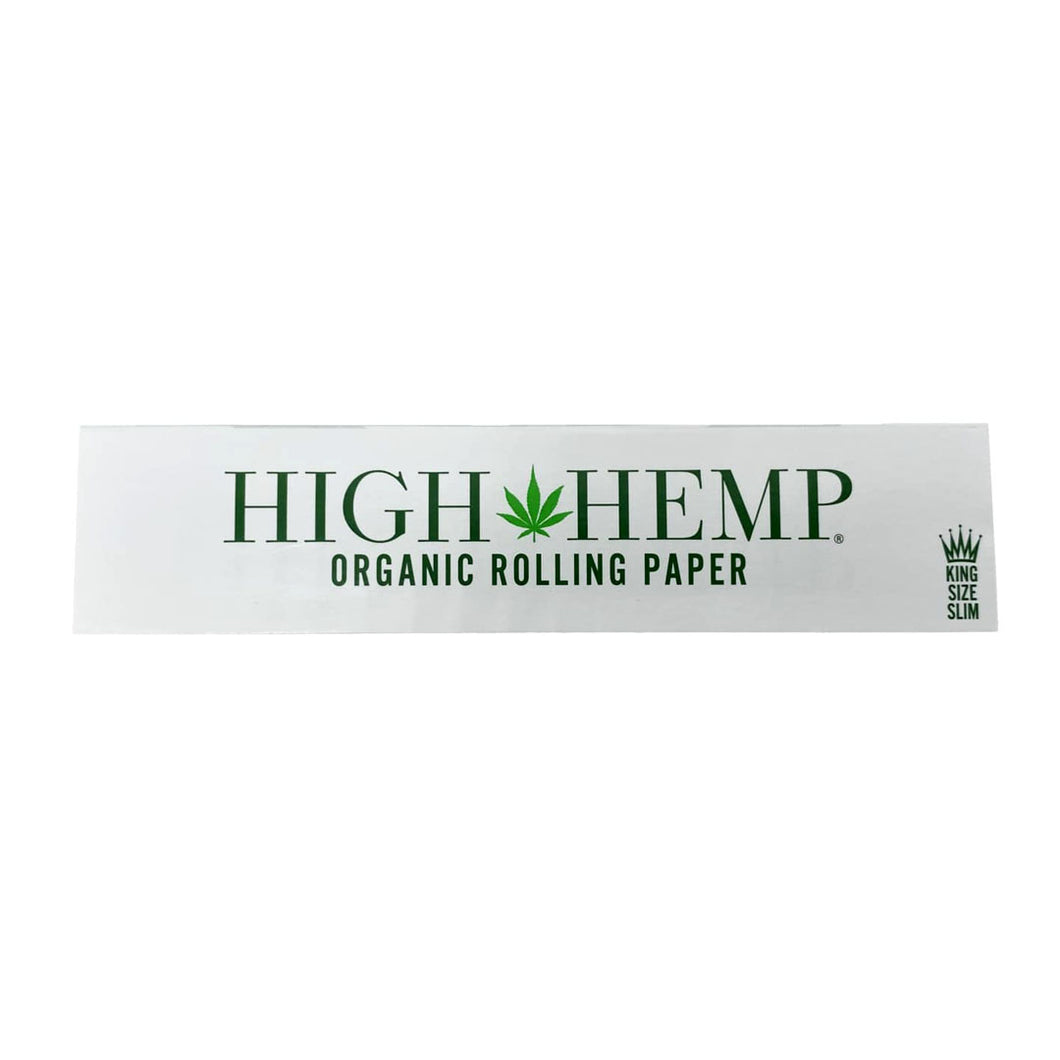 High Hemp King Size Slim Rolling Papers