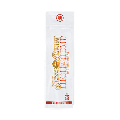 High Hemp Organic Herbal CBD+ Wraps - Peach