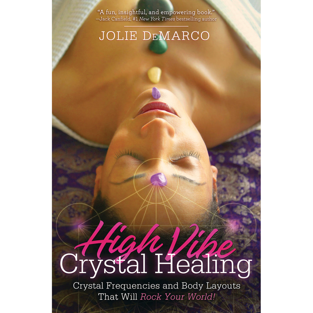 High-Vibe Crystal Healing Book