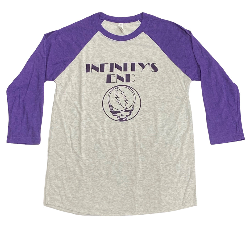 Infinity's End SYF Logo Raglan T-Shirt - Purple