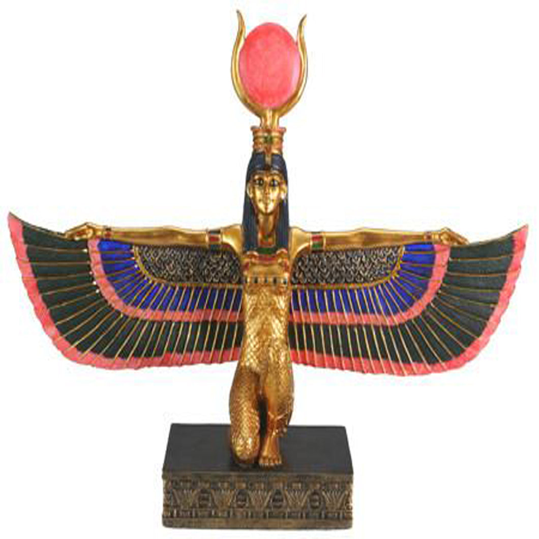Isis With Open Wings Statue