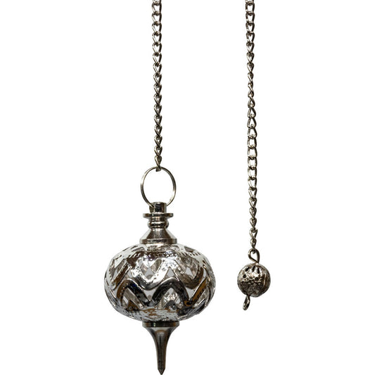 Jali Silver Pendulum