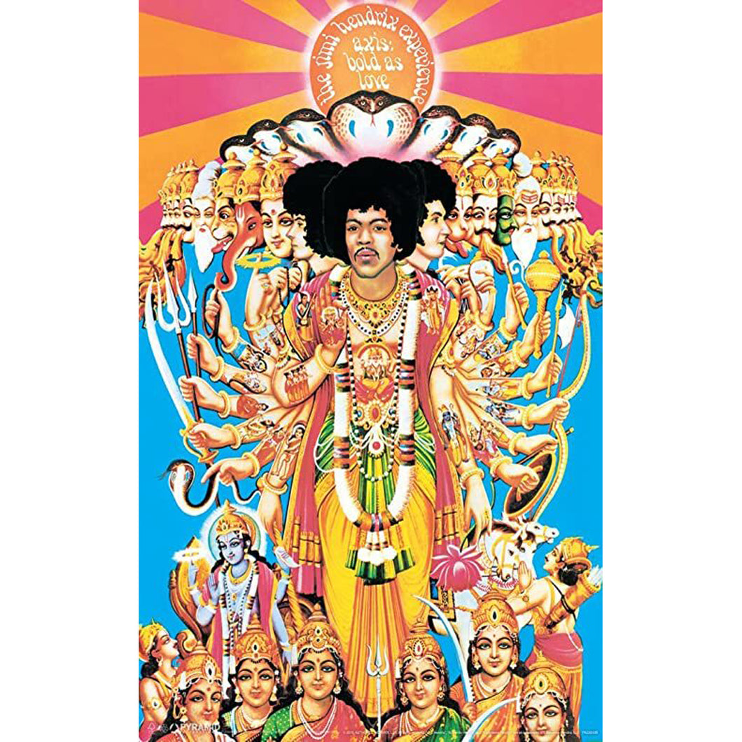 Jimi Hendrix Axis Bold As Love Poster