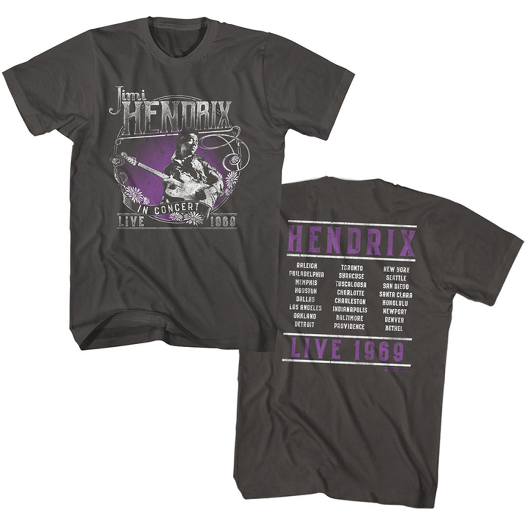 Jimi Hendrix - Live 1969 T-Shirt
