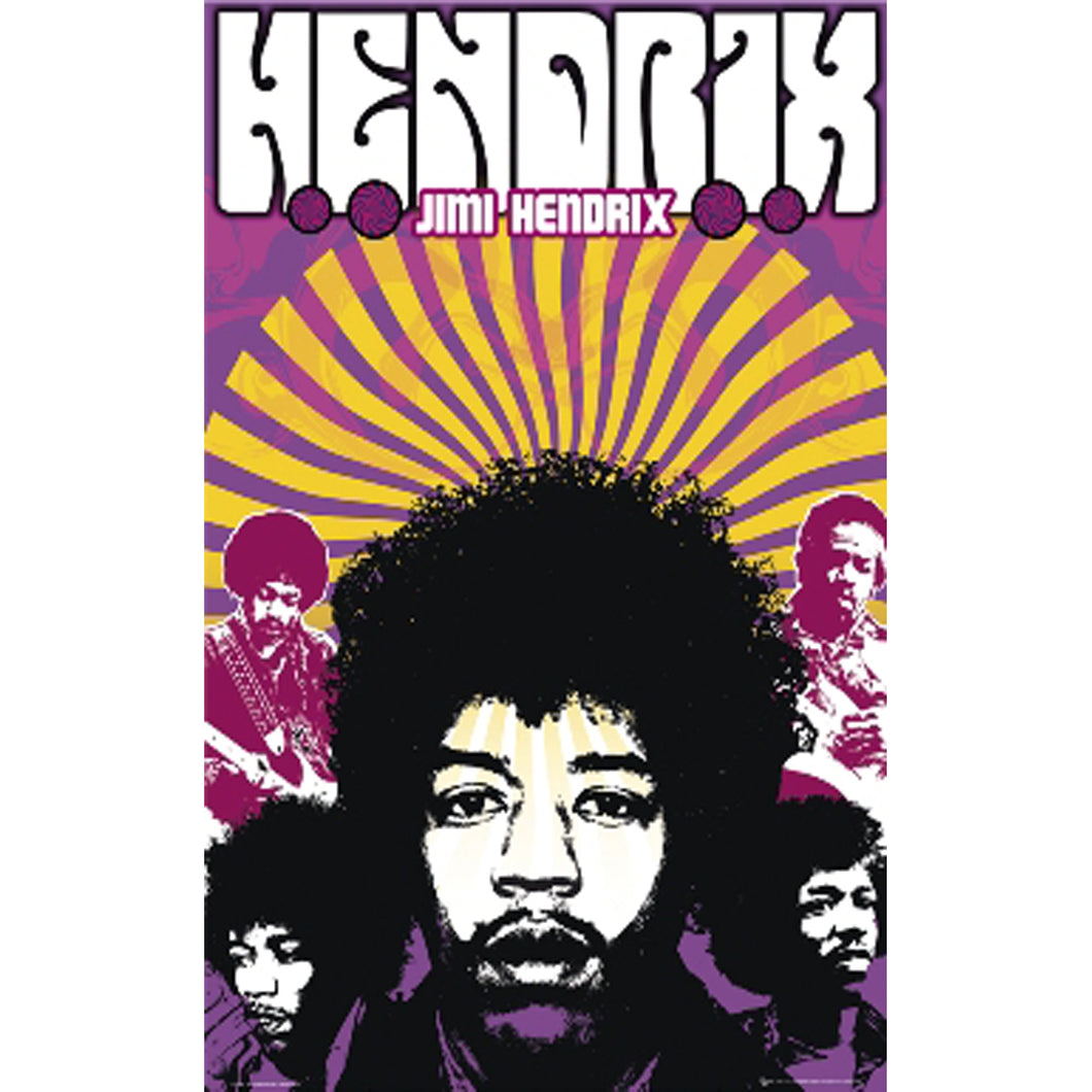 Jimi Hendrix Purple Haze Poster