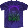 Jimi Hendrix - Swirly Text Washed T-Shirt
