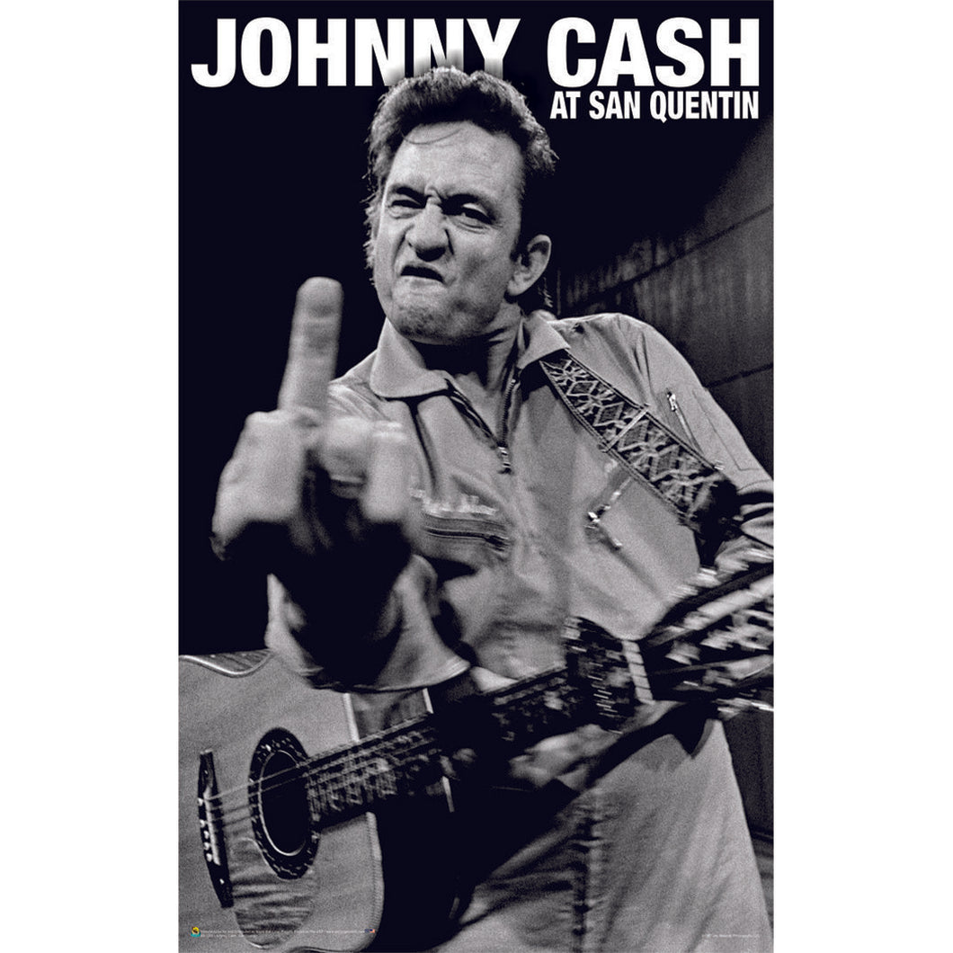 Johnny Cash San Quentin Poster