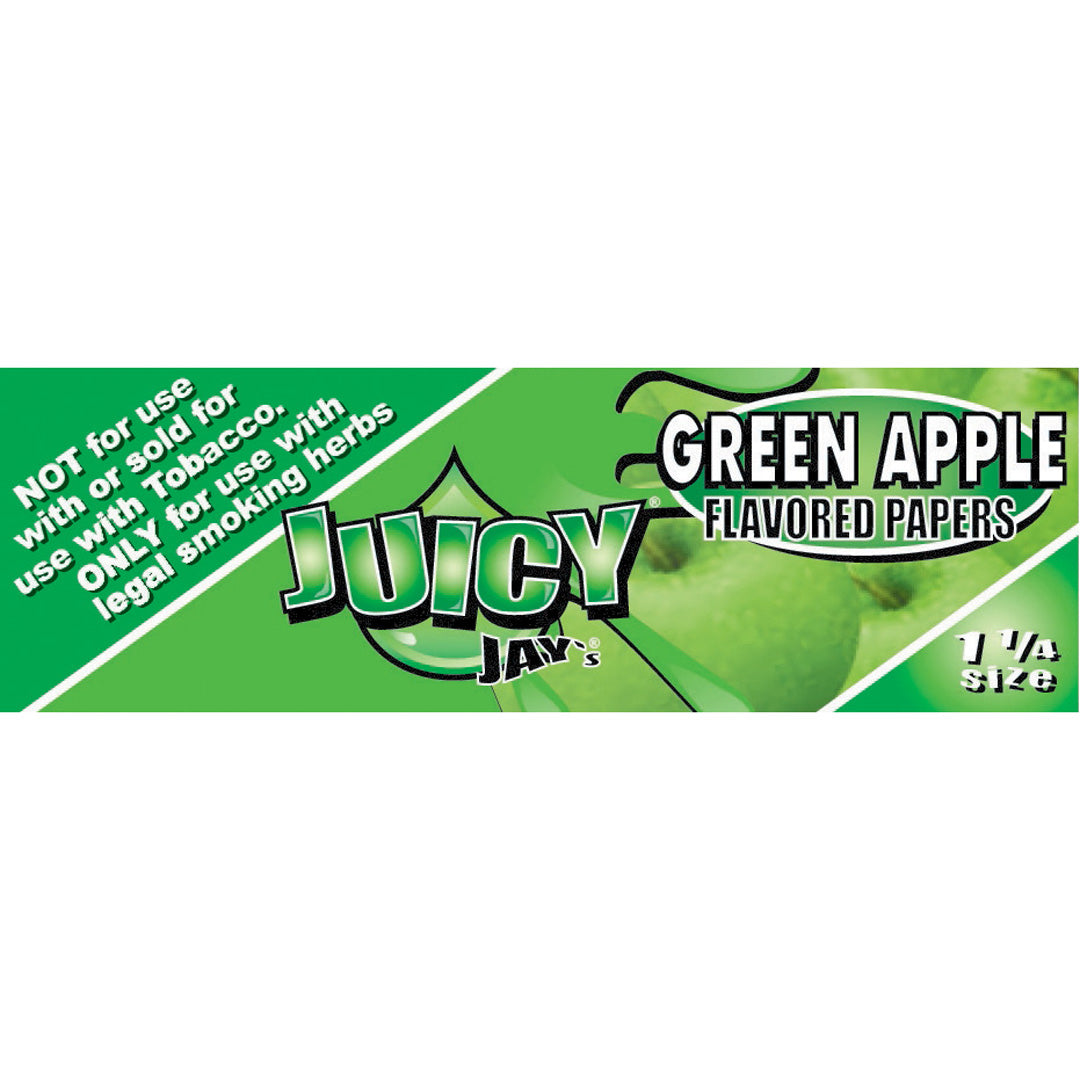 Juicy Jays Green Apple 1.25 Rolling Papers