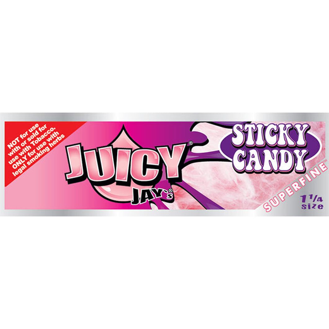 Juicy Jays Sticky Candy 1.25 Superfine Rolling Papers