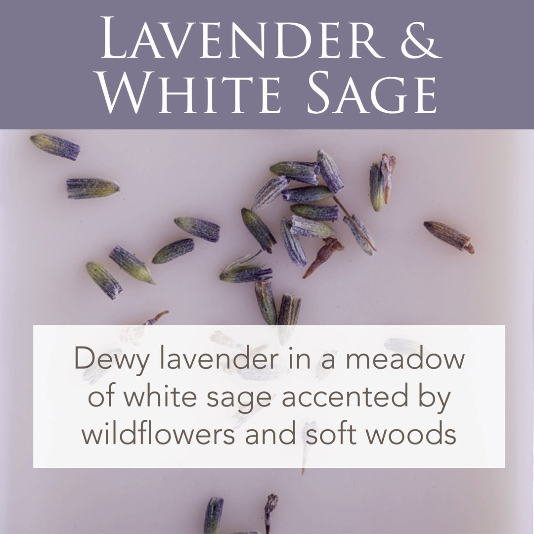 Lavender & White Sage Artisan Wax Melt 2.5oz