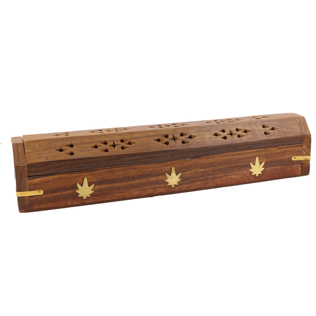 Leaf Coffin Incense Burner