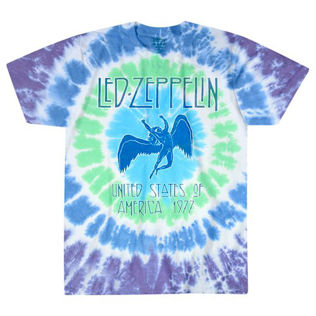 Led Zeppelin - Ramble On Tie-Dye T-Shirt