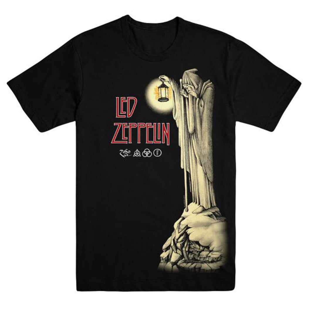 Led Zeppelin - The Hermit Black T-Shirt