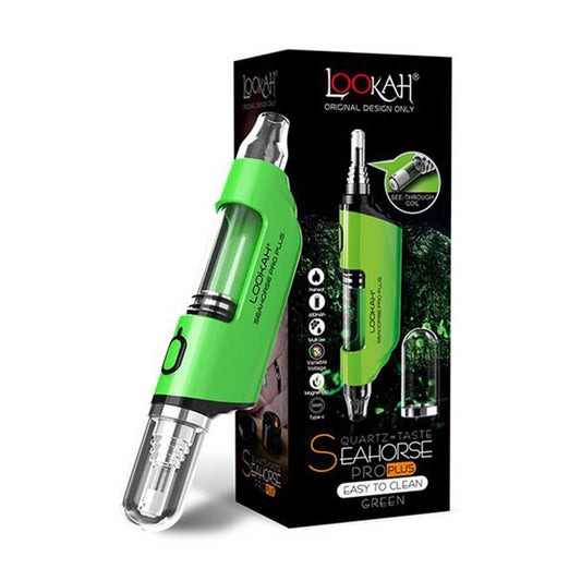 Lookah Seahorse Pro Plus Vaporizer - Green