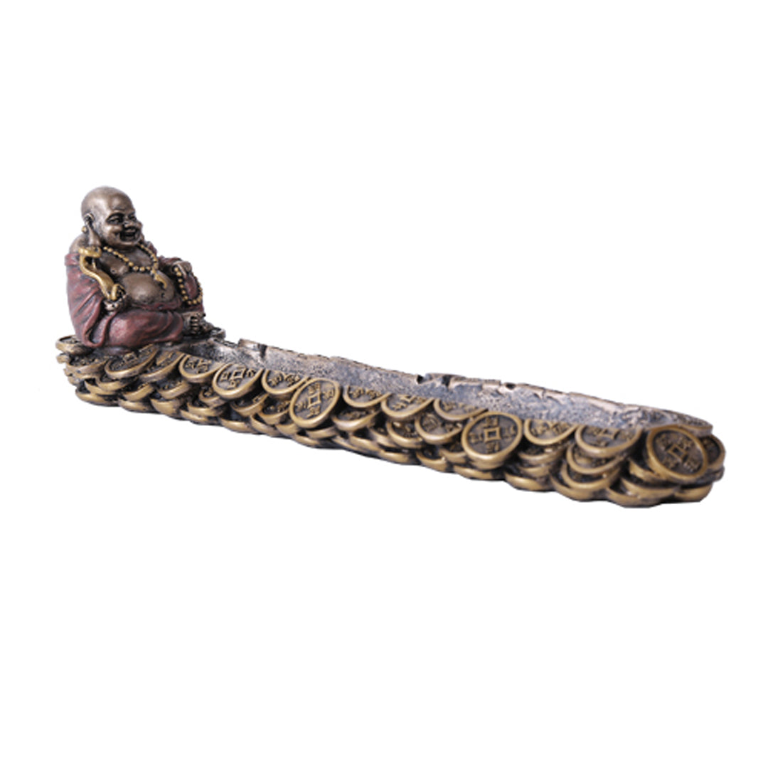 Lucky Buddha Incense Burner