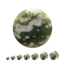 Load image into Gallery viewer, Lucky Jade Concave Double Flare Plugs - Pair
