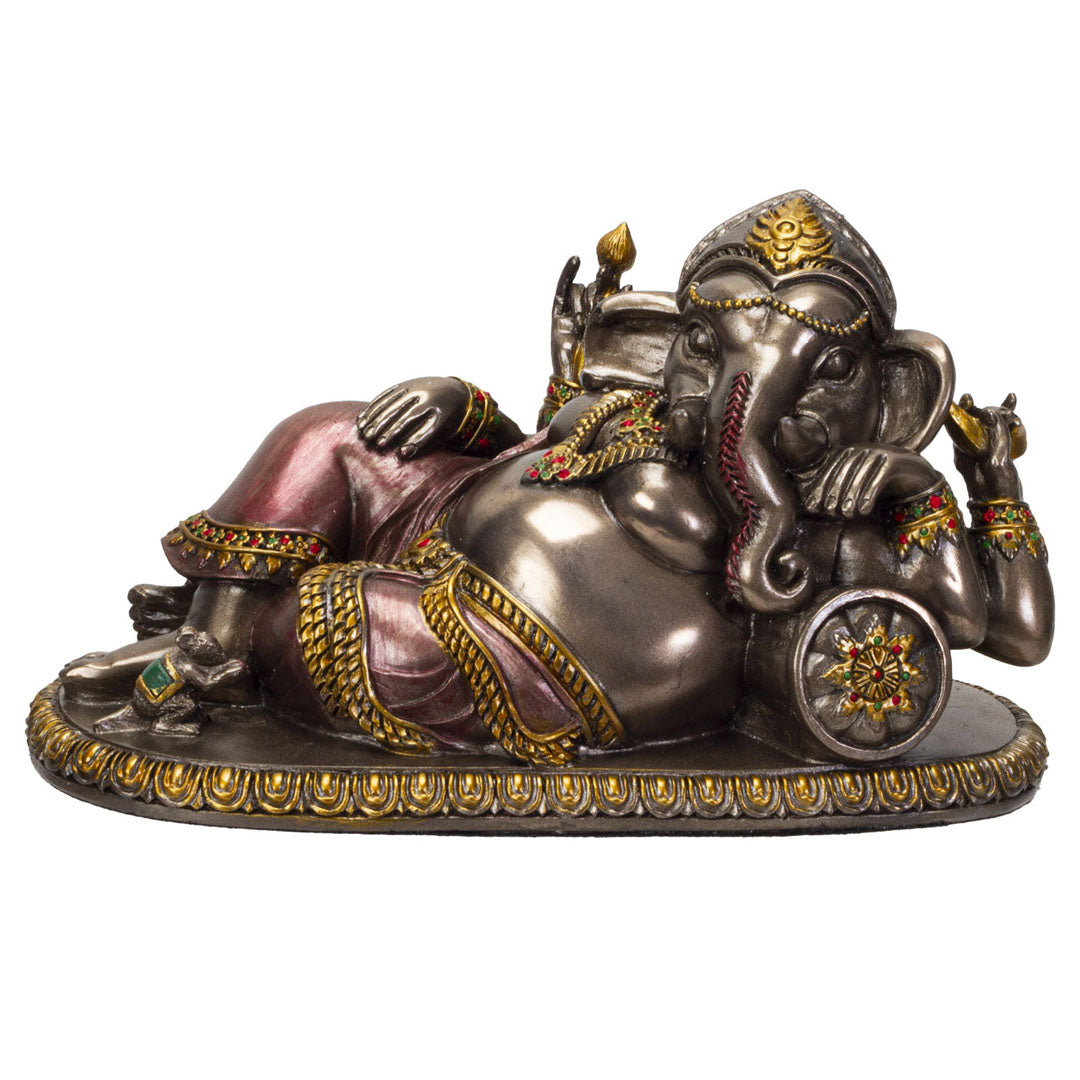Lying Ganesha Statue