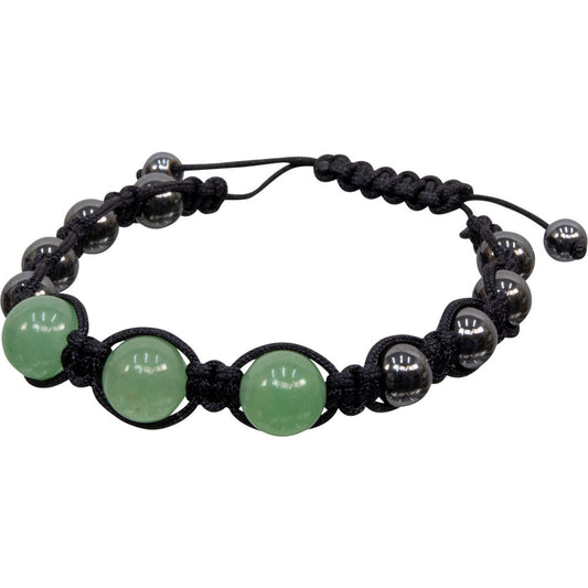 Magnetic Hematite & Aventurine Bracelet