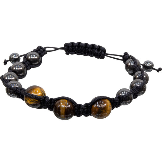 Magnetic Hematite & Tiger Eye Bracelet