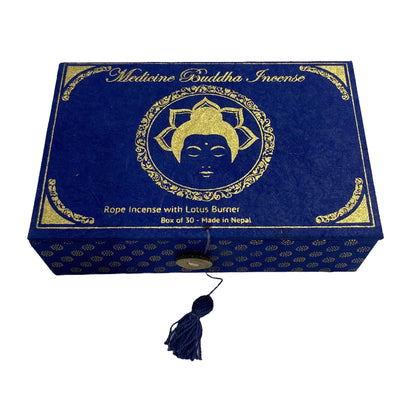 Medicine Buddha Patchouli Rope Incense 30ct