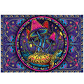 Mushrooms 3D Tapestry