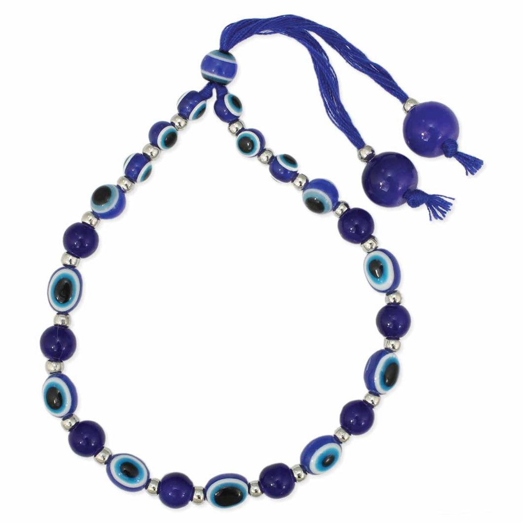 Mystical Blue Eye Bead Pull Bracelet