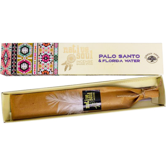 Native Soul Palo Santo & Florida Water Incense Sticks 15g