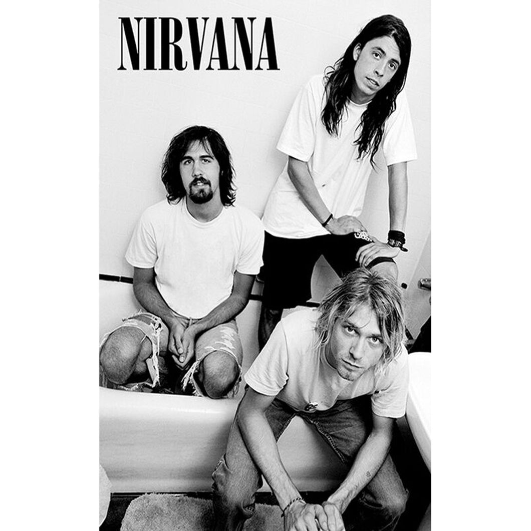 Nirvana Bathroom Poster