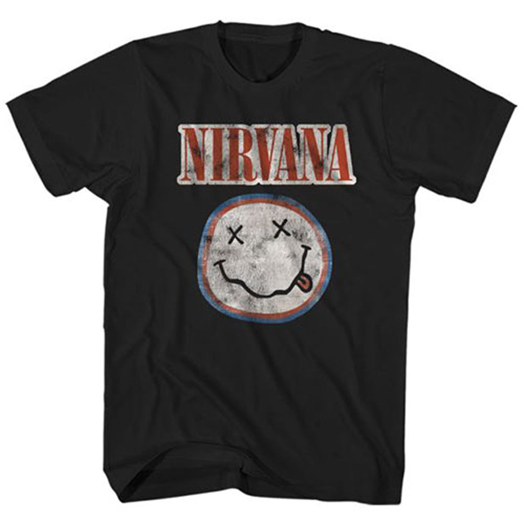 Nirvana - Distressed Logo T-Shirt
