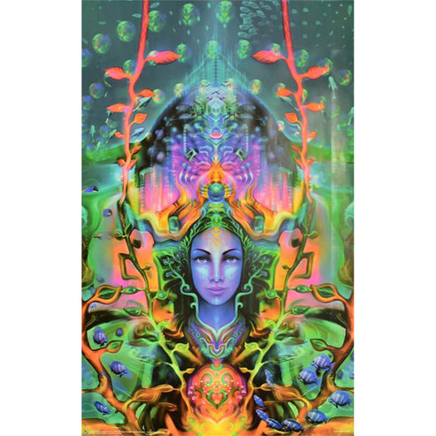 Ocean Goddess Blacklight Poster – Infinity's End