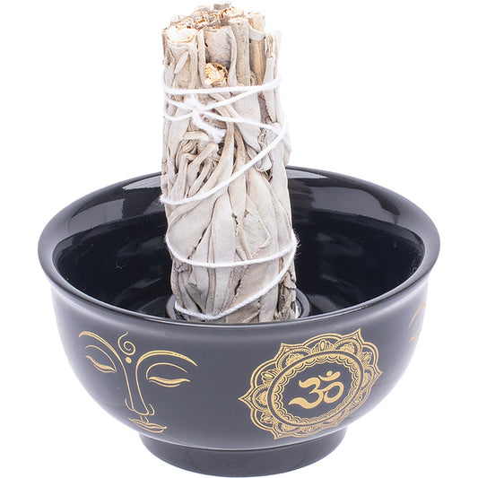 Om Smudge Pot