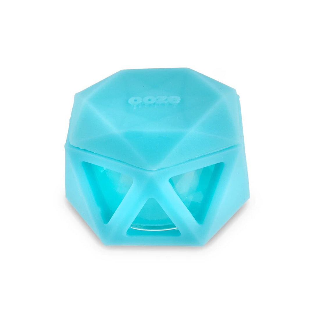 Ooze Geode Silicone Container - Light Blue