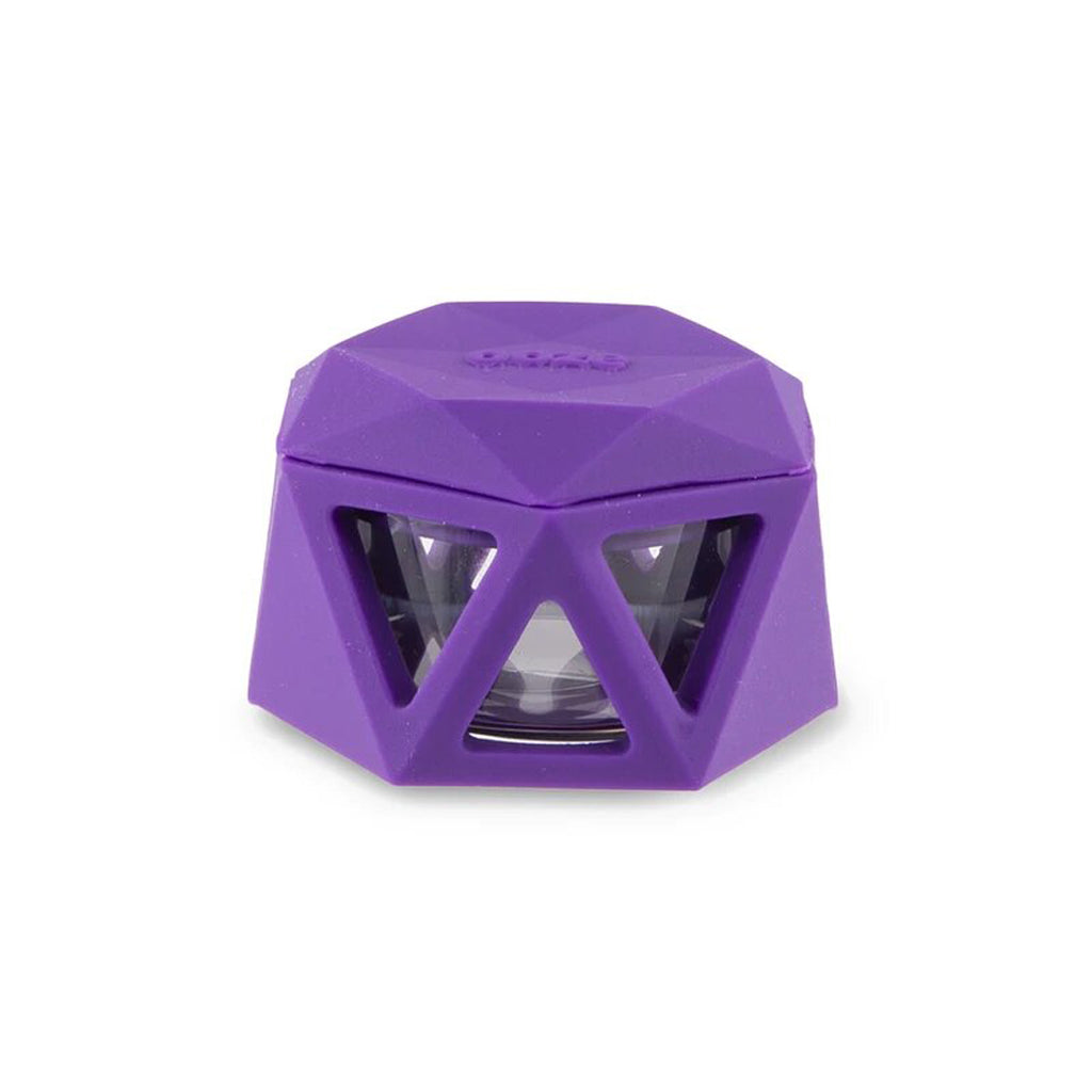 Ooze Geode Silicone Container - Purple