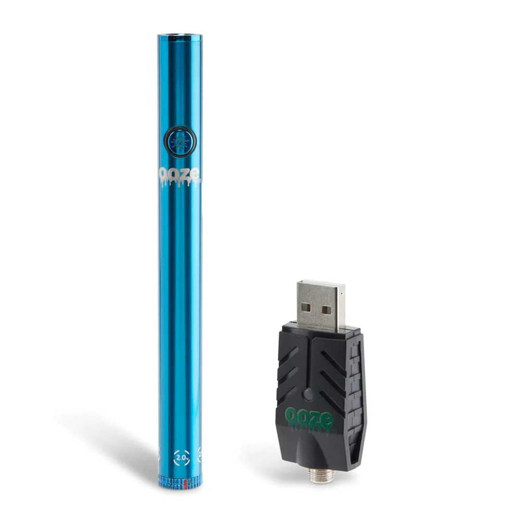Ooze Slim Pen Twist 2.0 Vaporizer Battery - Blue