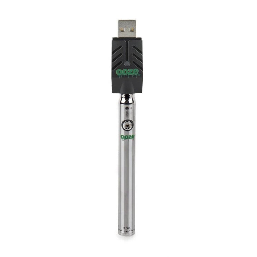 Ooze Slim Pen Twist 320mAh Vaporizer Battery - Chrome