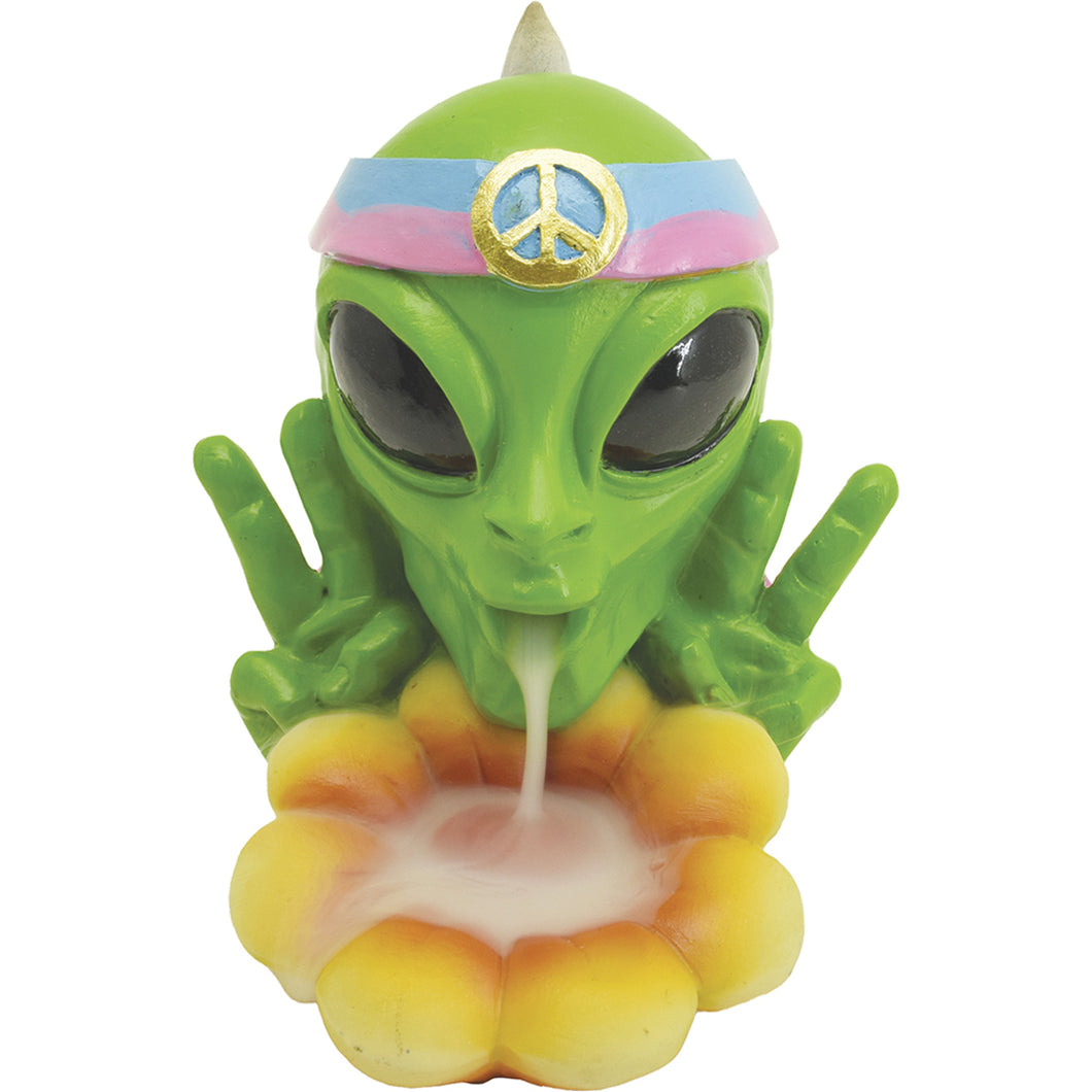 Peace Alien Backflow Burner