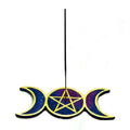 Pentagram & Moon Incense Burner
