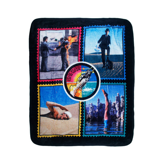 Pink Floyd Wish You Were Here Fleece Throw Blanket