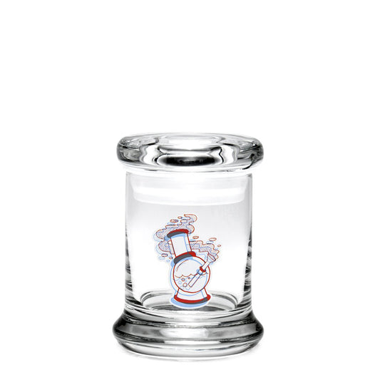 Pop-Top Jar - Extra Small - 3D Water Pipe