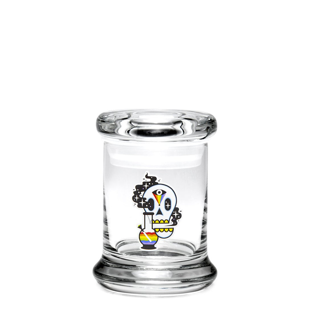 Pop-Top Jar - Extra Small - Cosmic Skull