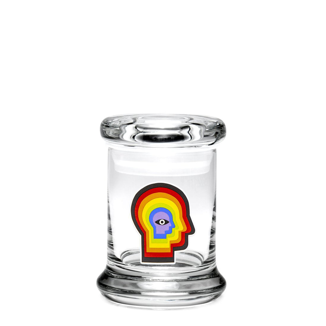 Pop-Top Jar - Extra Small - Rainbow Mind