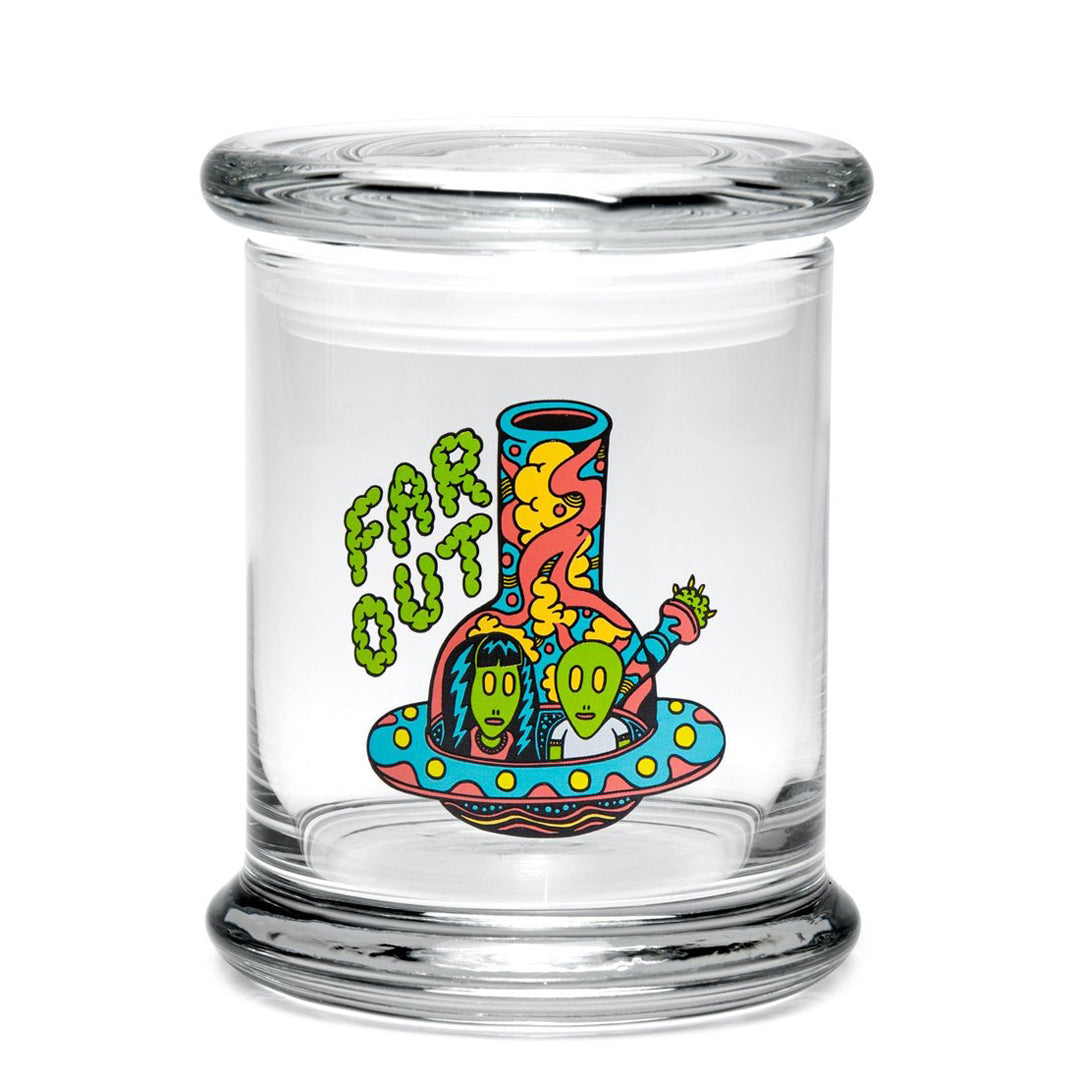 Pop-Top Jar - Large - Far Out